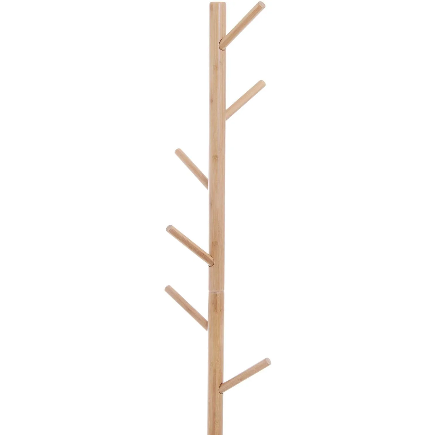 Garderobenständer Kleiderhaken Garderobe mit Sitzbank Baum-Design Zweige 6 Haken - 6