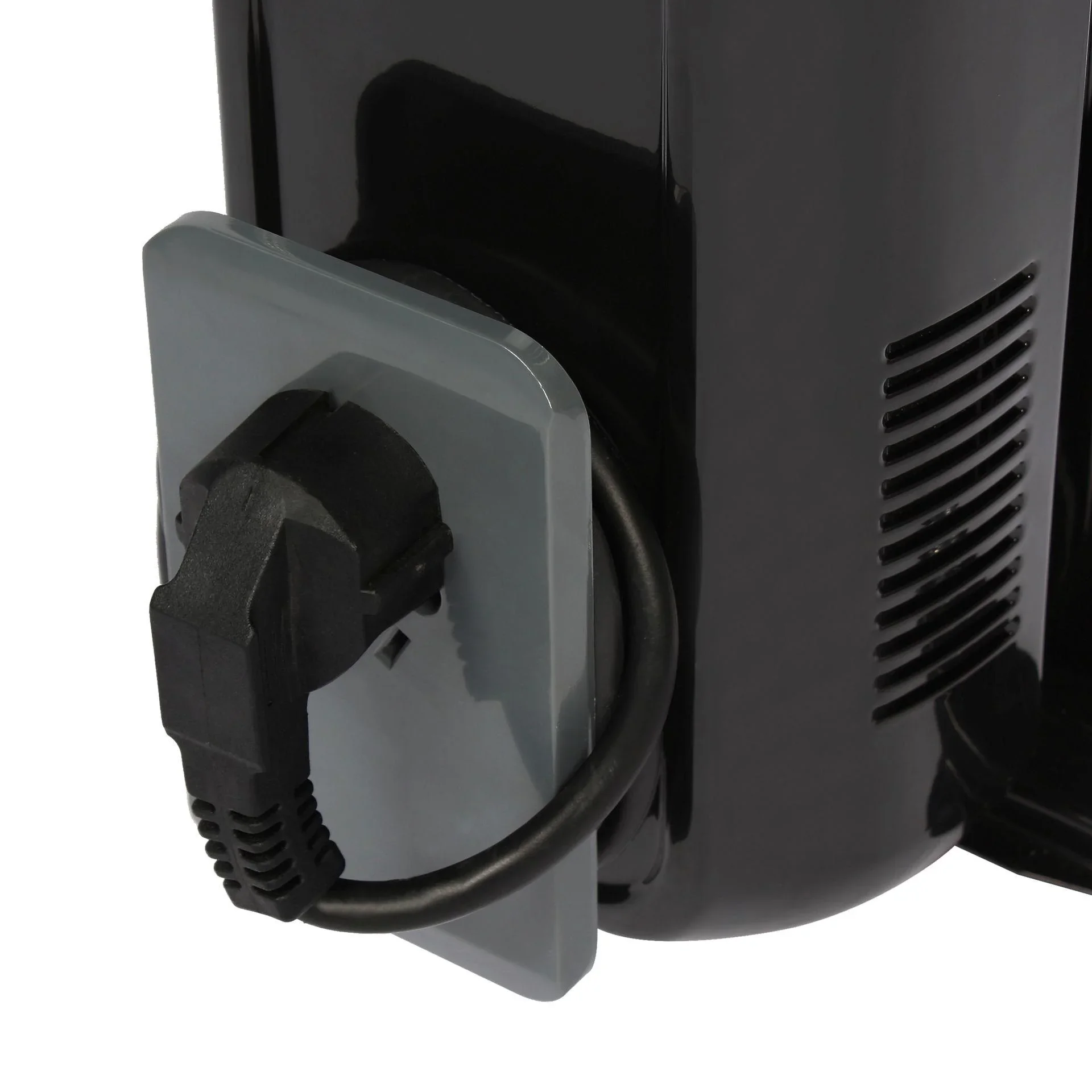 Mobiler Ölradiator, schwarz, 7 Rippen - 5