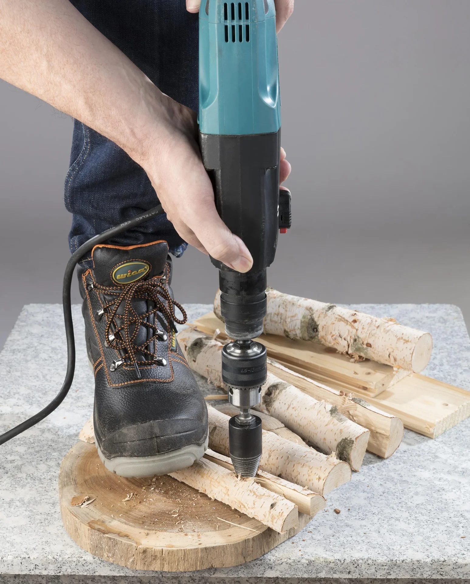 Holzspaltbohrer "X-Split", Sechskant - 1