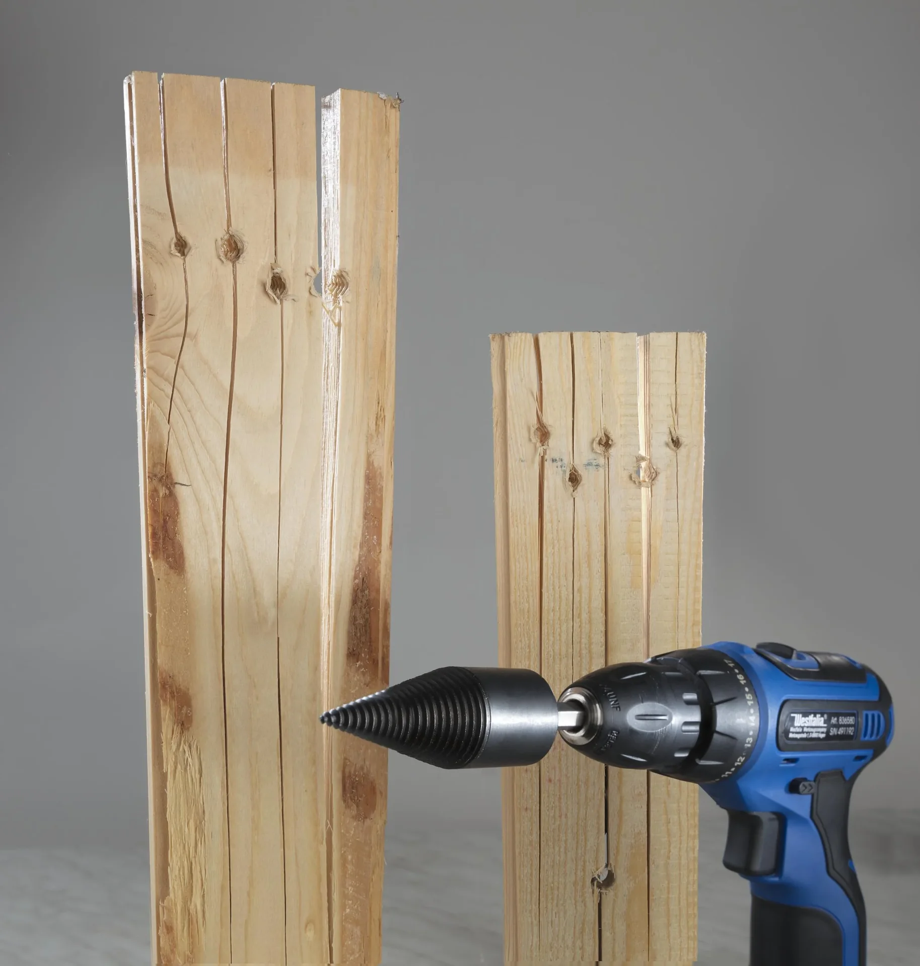 Holzspaltbohrer "X-Split", Sechskant - 3