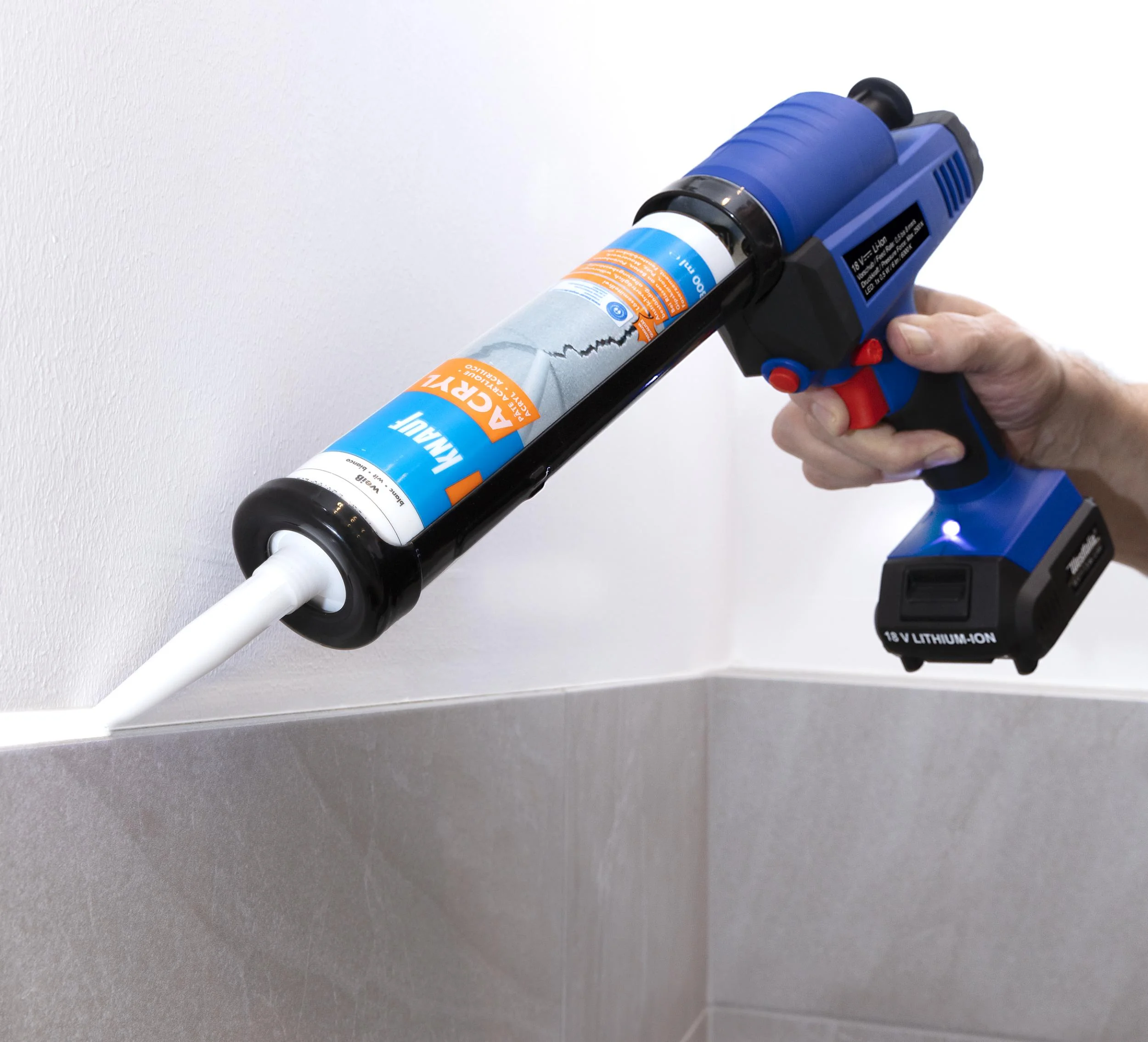 Akku Kartuschenpistole 18 Volt Li-Ion AKP2-18 - mit Akku und Ladegerät - - 1