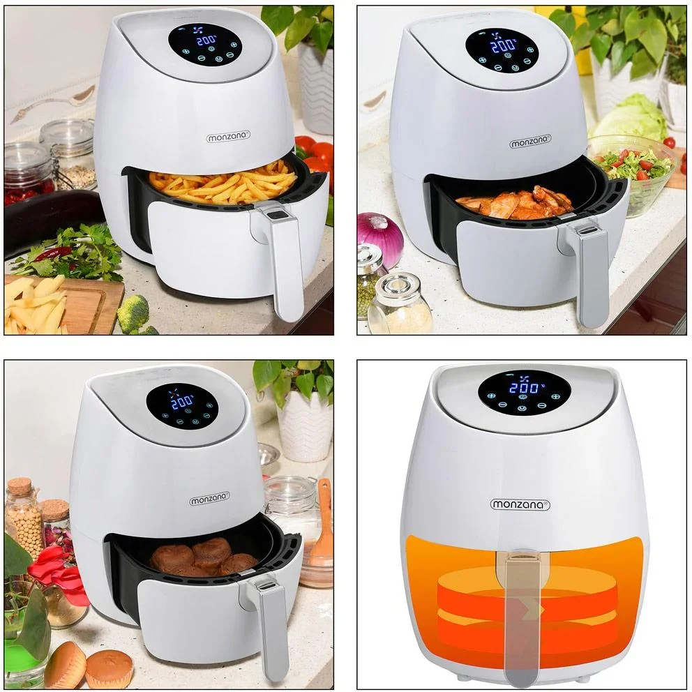 Friteuse 9 in 1 mit Touch-Display 3,6 Liter - Weiß - 2