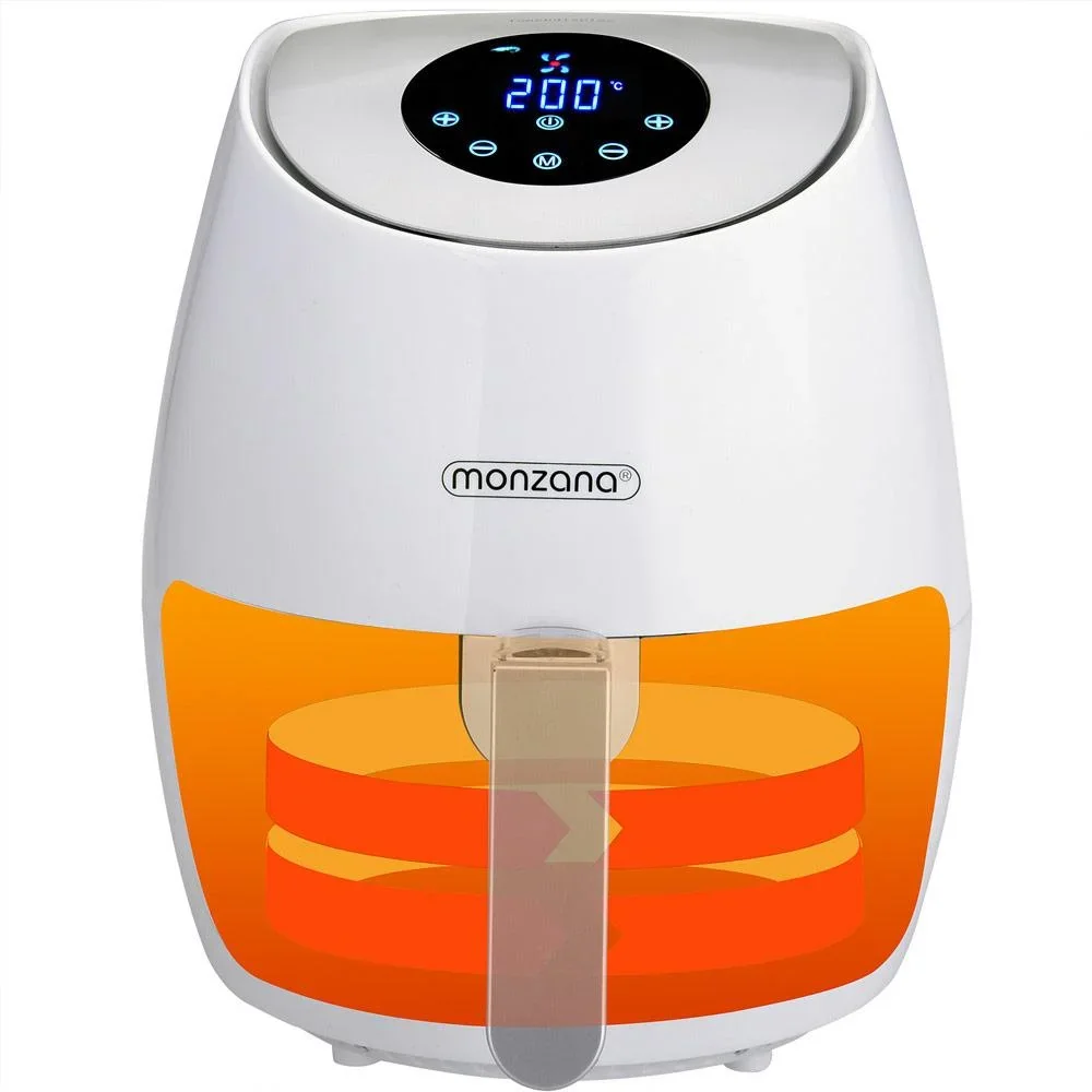 Friteuse 9 in 1 mit Touch-Display 3,6 Liter - Weiß - 6