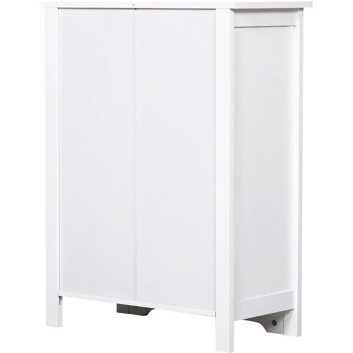 Badezimmerschrank mit 3 Fächer weiß - 1