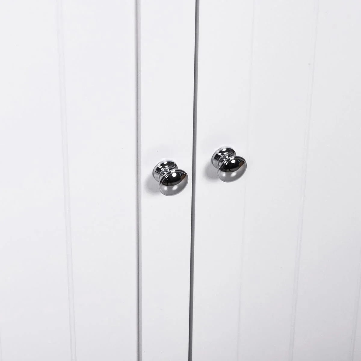 Badezimmerschrank mit 3 Fächer weiß - 3