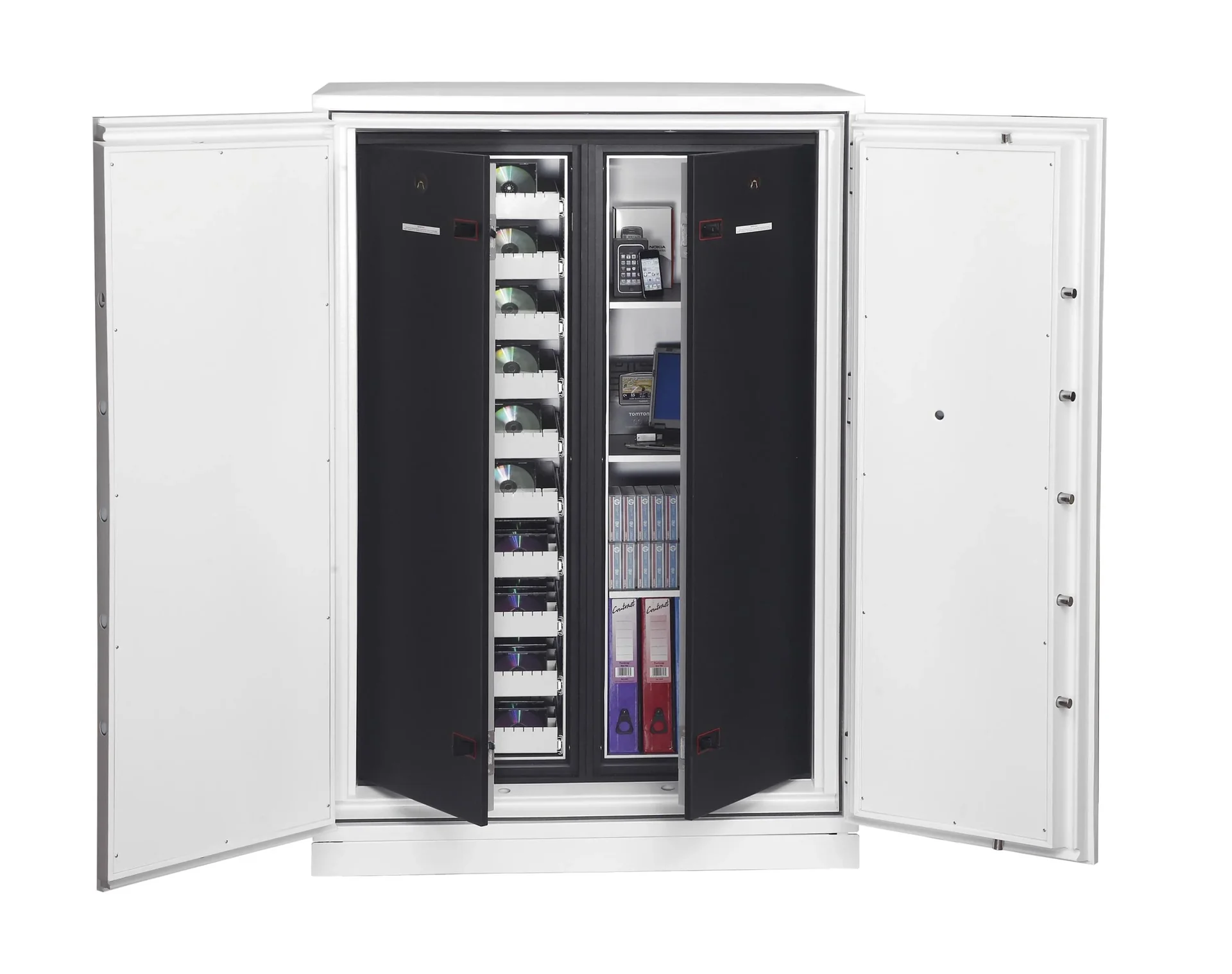 Datenschutztresor Data Commander Außenmaße 1685 x 1200 x 720 mm, mit Schlüsselschloss - 4