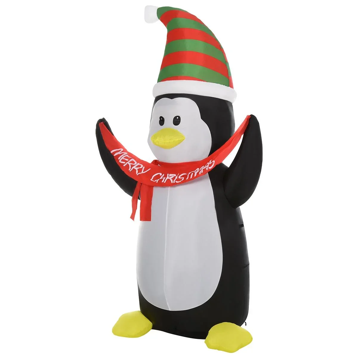 Aufblasbare Pinguin 130 cm x 75 cm x 243 cm | Aosom.de - 0