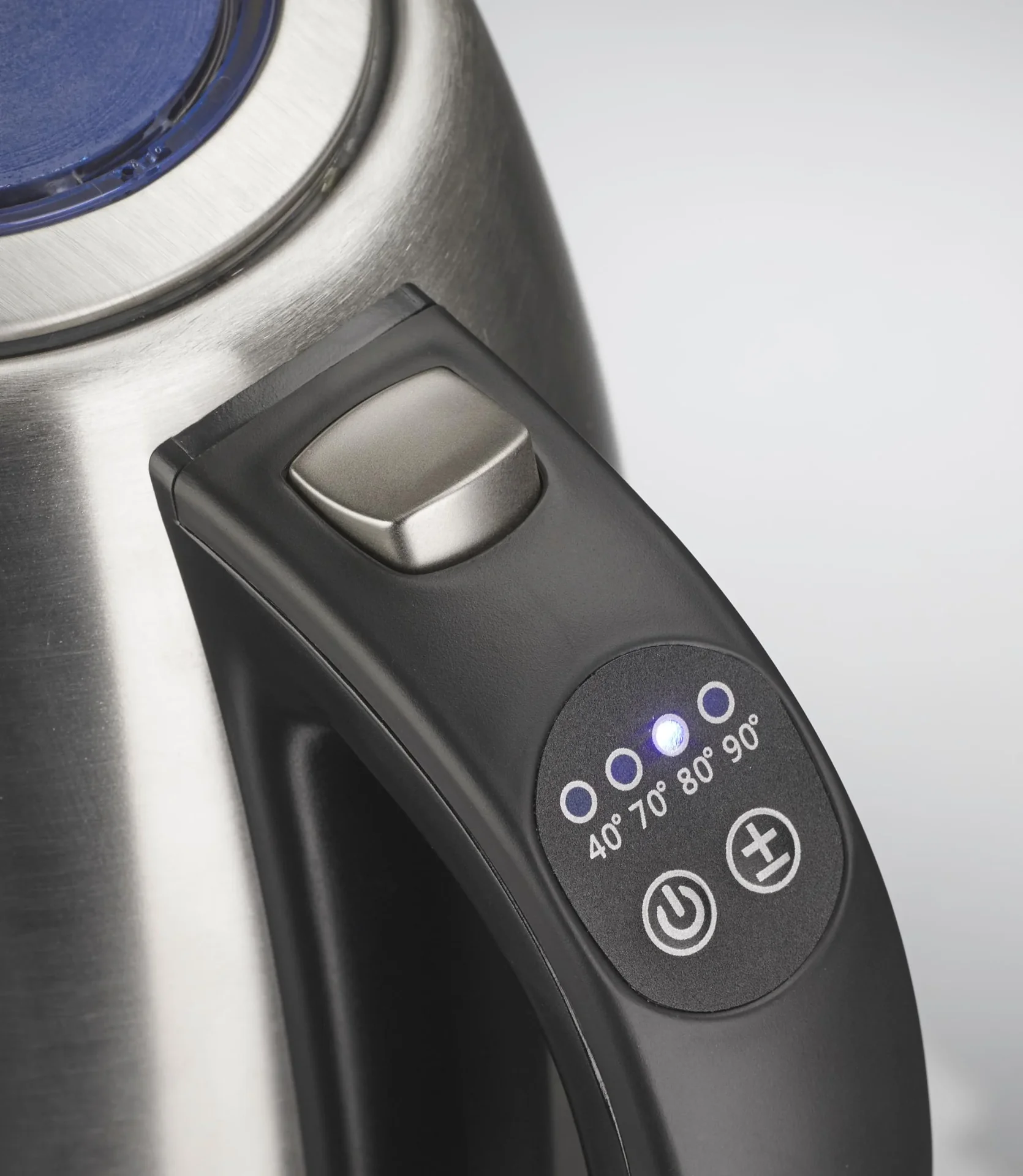 Wasserkocher Vario, 1,7 L mit Temperaturwahl, Edelstahl - 1