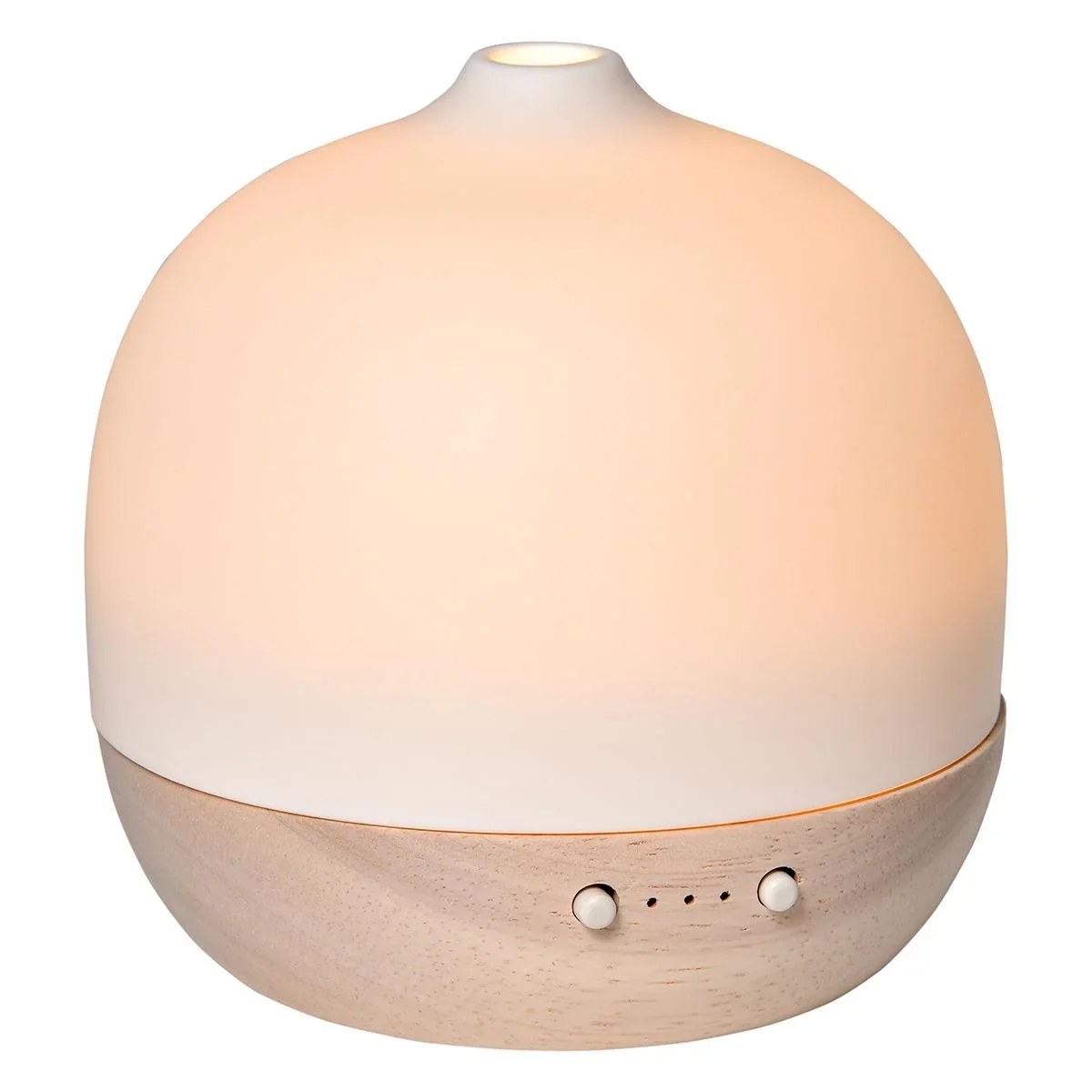 180ml Aroma Diffuser for Essential Oils Humidifier with Adjustable LED Warm Lights, 2 Mist Mode, Timer, Waterless Auto-o - 2