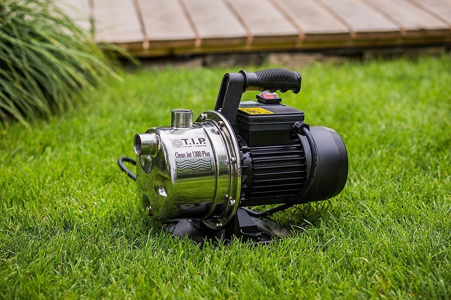 Gartenpumpe Edelstahl Clean Jet 1300 Plus mit 4 m Ansauggarnitur, bis 4.400 l/h Fördermenge - 2