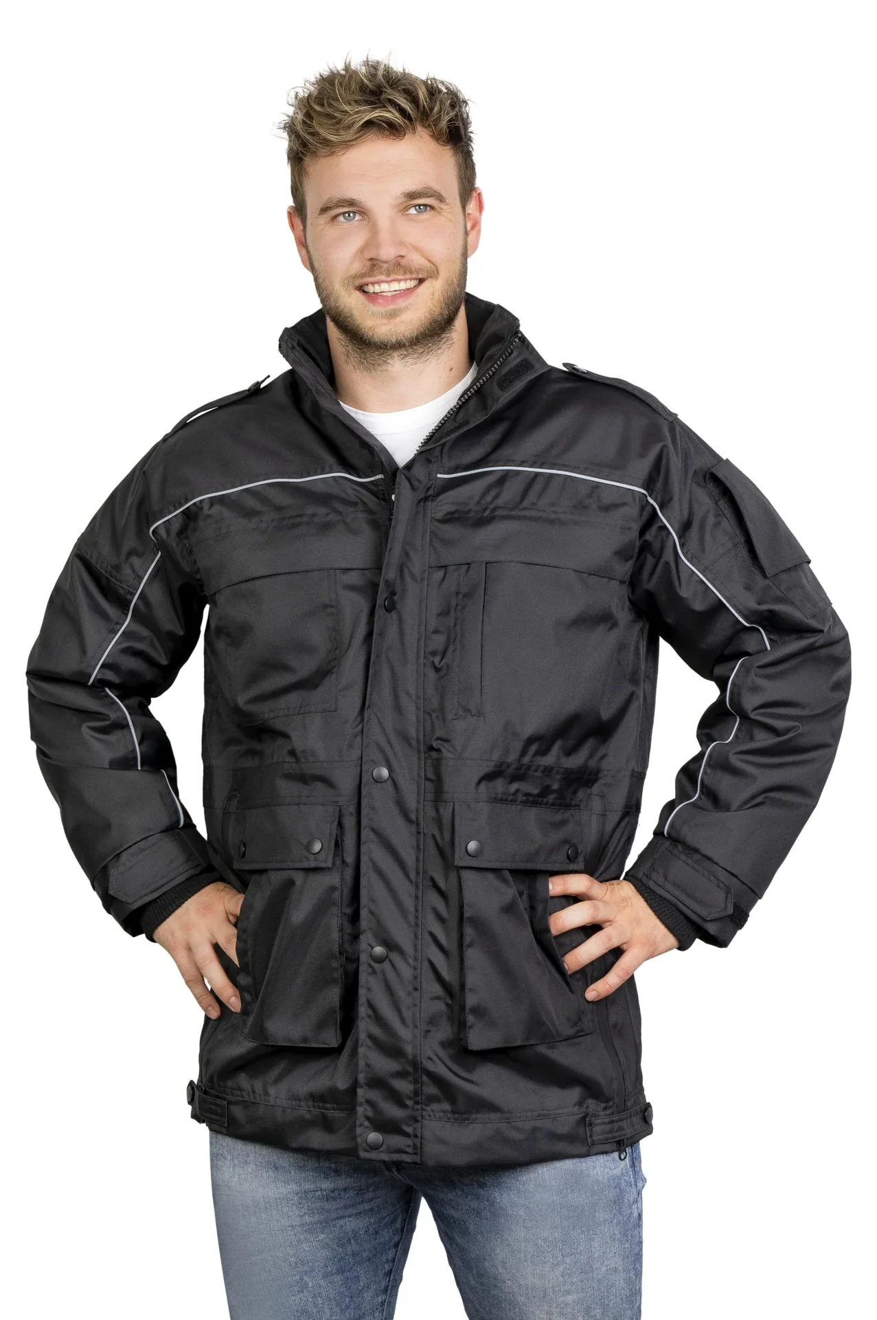 Funktionsjacke, Farbe schwarz, Gr.M - 1