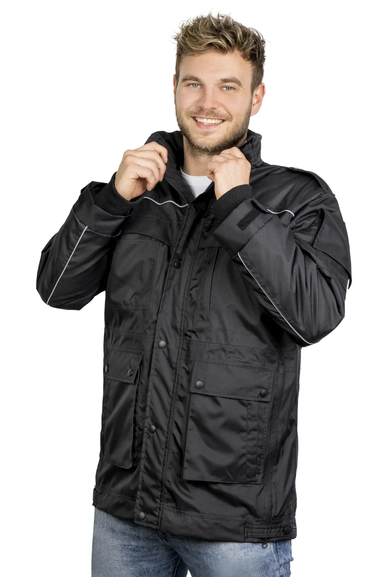 Funktionsjacke, Farbe schwarz, Gr.M - 2