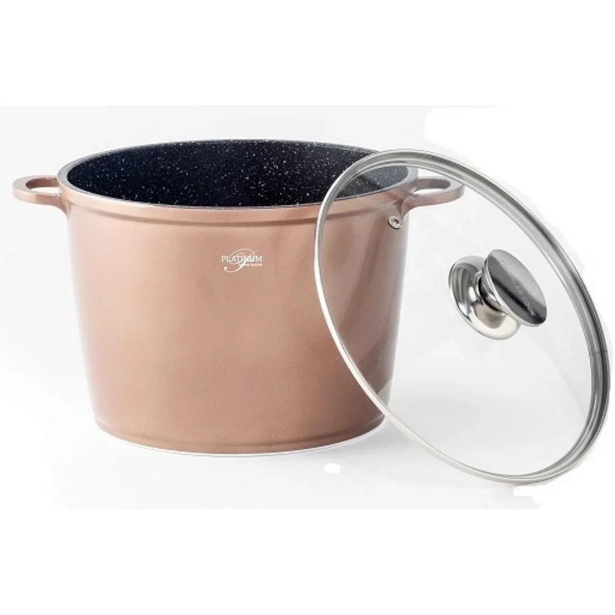 Platin Schmorpfanne - Antihaft - 24cm - Kupfer - 2