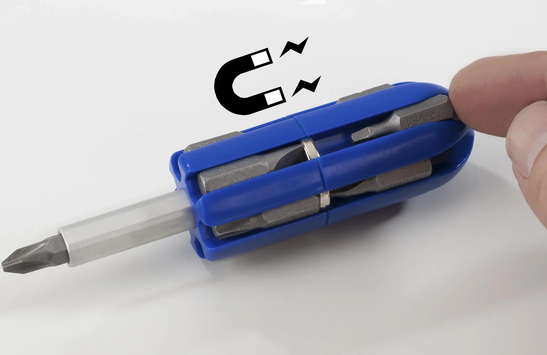 Magnetisches Bitmagazin mit Halter für Hand- und Maschinenbetrieb - 7