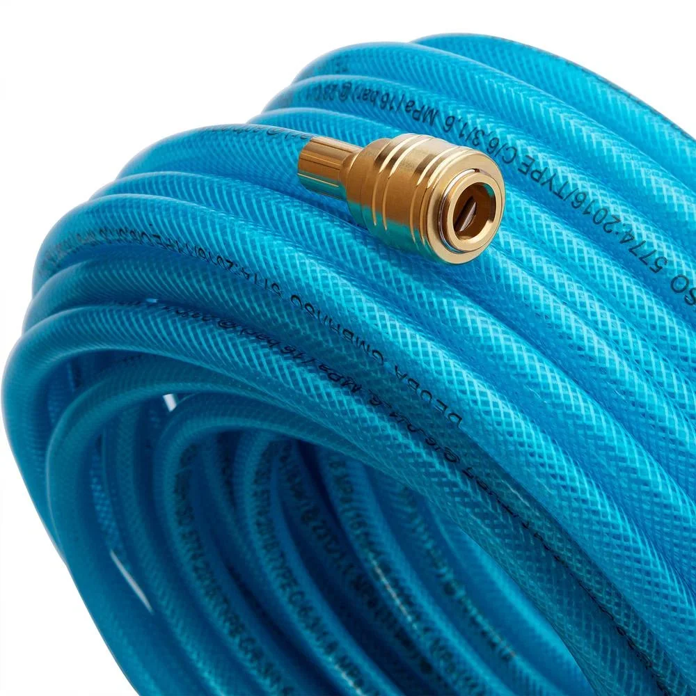 Druckluftschlauch 30 m mit Schnellkupplung und Stecker - 2