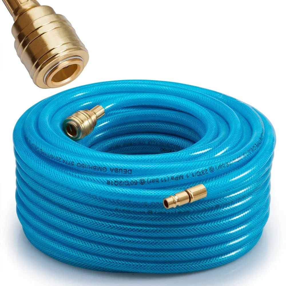 Druckluftschlauch 30 m mit Schnellkupplung und Stecker - 3