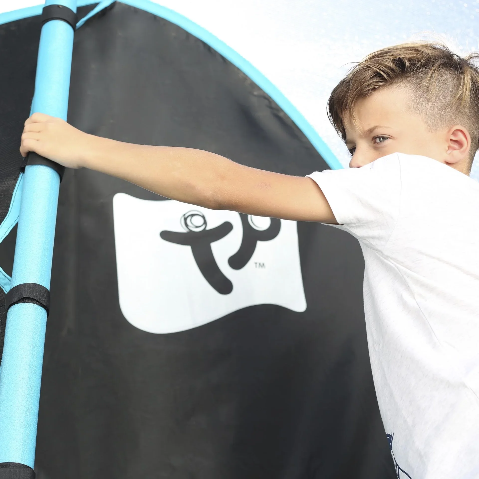 Genius Trampolin blau/schwarz Ø366 cm - 7