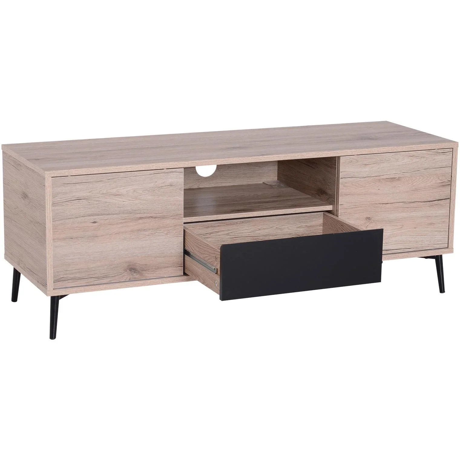Fernsehtisch Fernsehschrank TV-Board Lowboard Holz 120 x 40 x 44 cm - 4