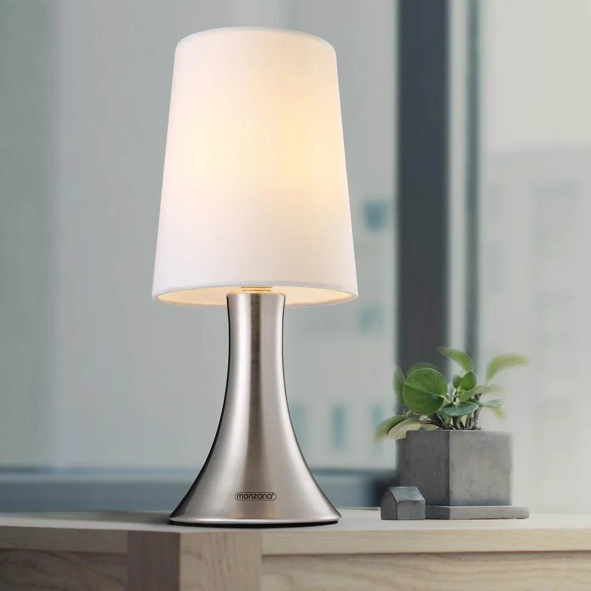 Tischleuchte Cahaya Weiß - 0