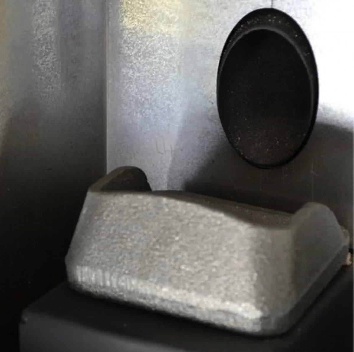 Pelletkachel Julia schwarz/grau - 0