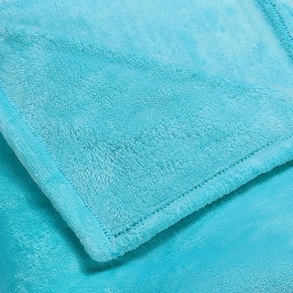 Premium-Decke 200x150cm - blau - - 0