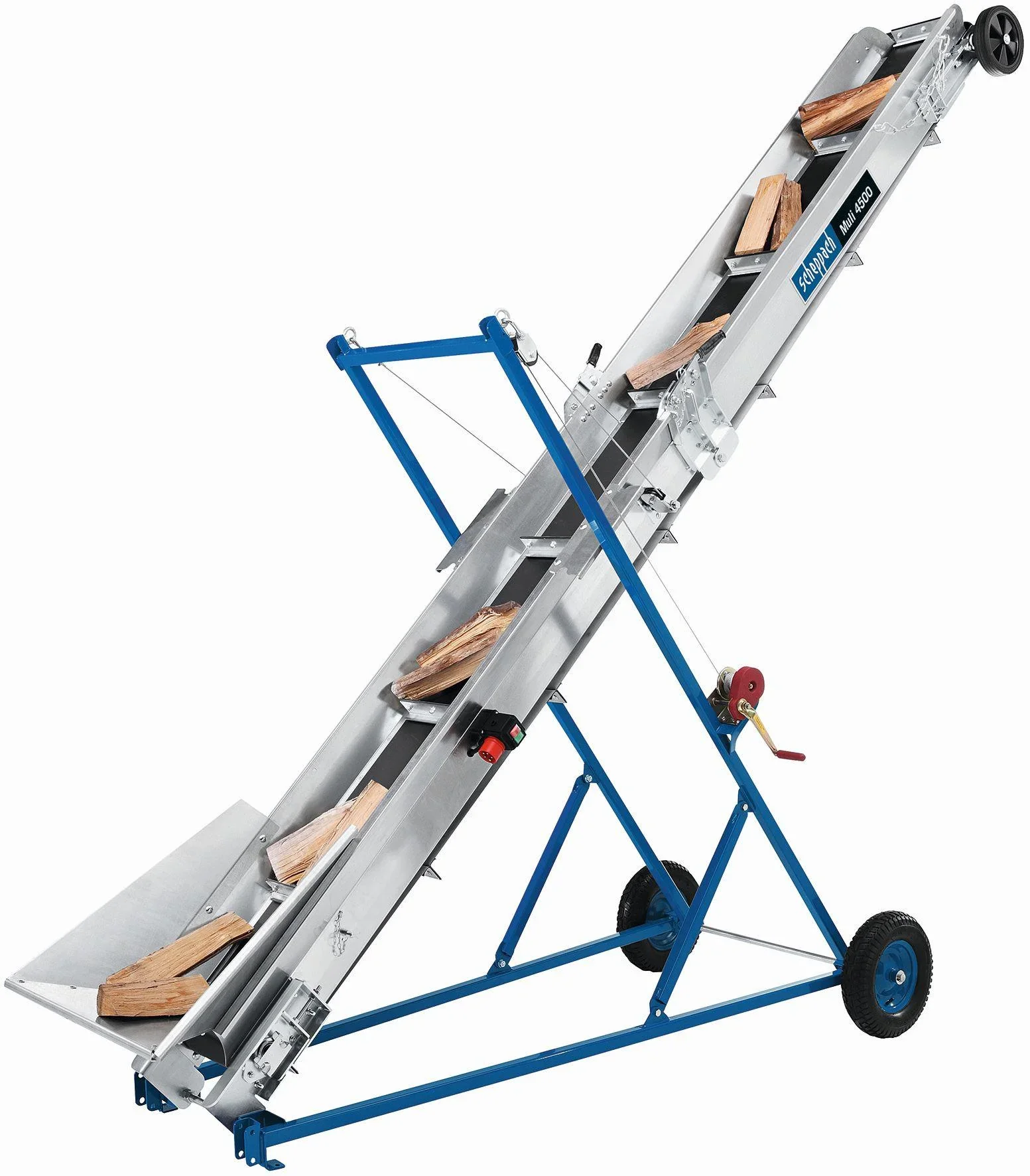 Förderband Muli 4500 für Brennholz, 400 V, 50HZ,1,1kw - 1