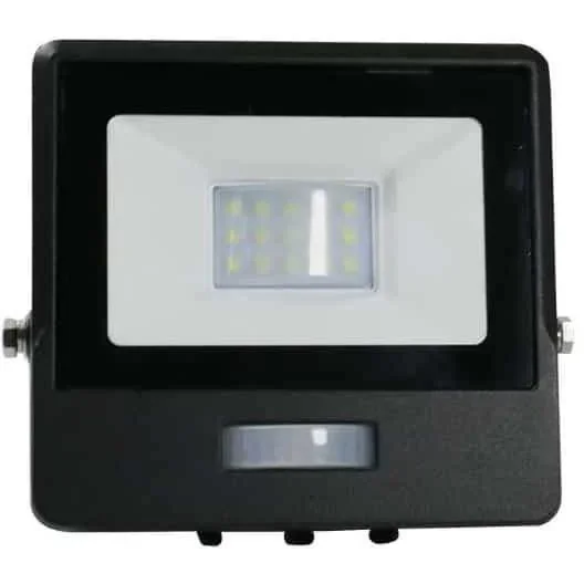VT-128S LED-Flutlicht mit Sensor - 20 W - 1510 Lm - 3000K - Schwarz - 2
