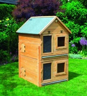 Kleintiervilla "Maxi" mit Erweiterungsstall - 0