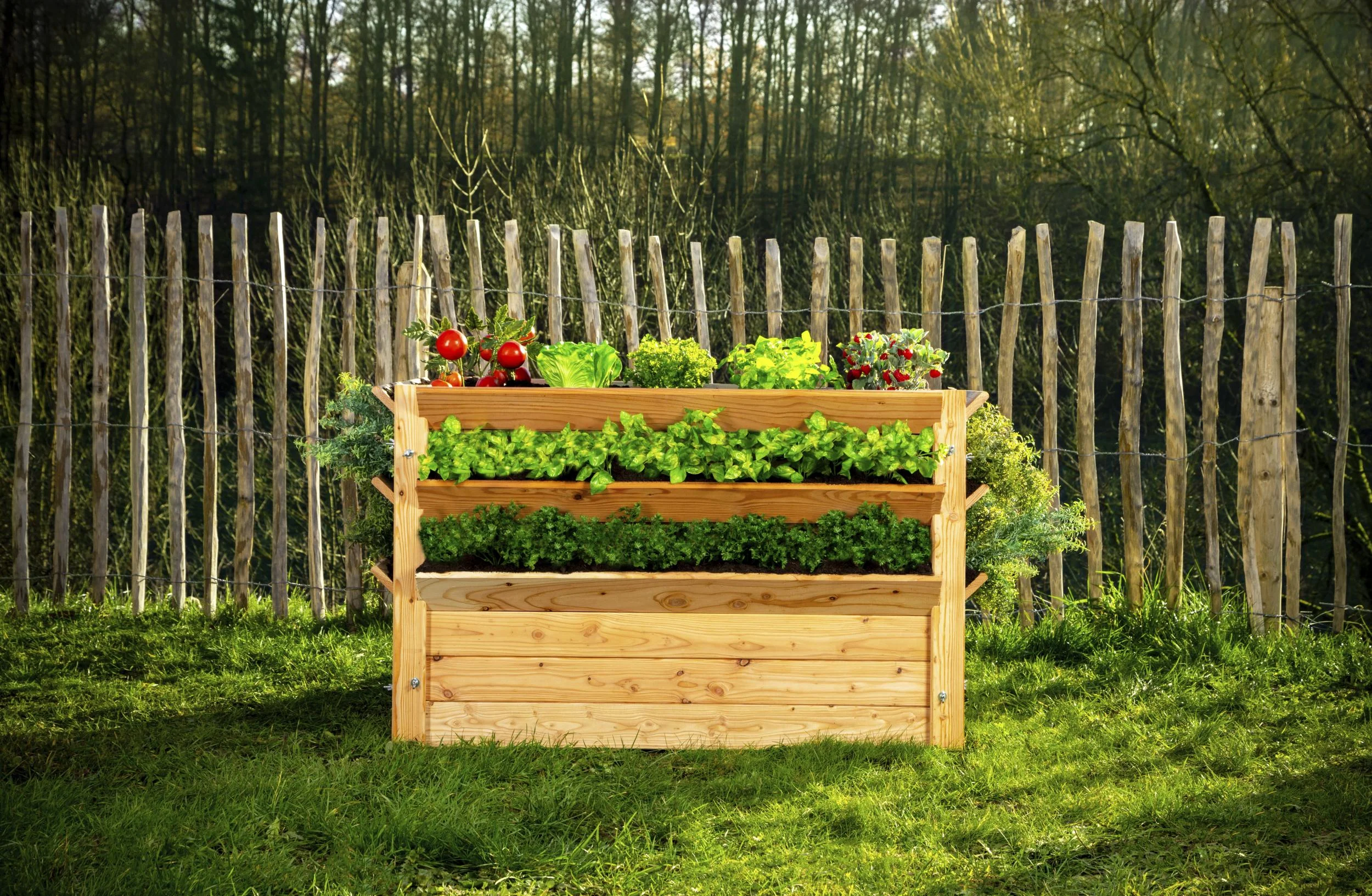Premium Hochbeet XXL, 124 x 91 x 73 cm - 2