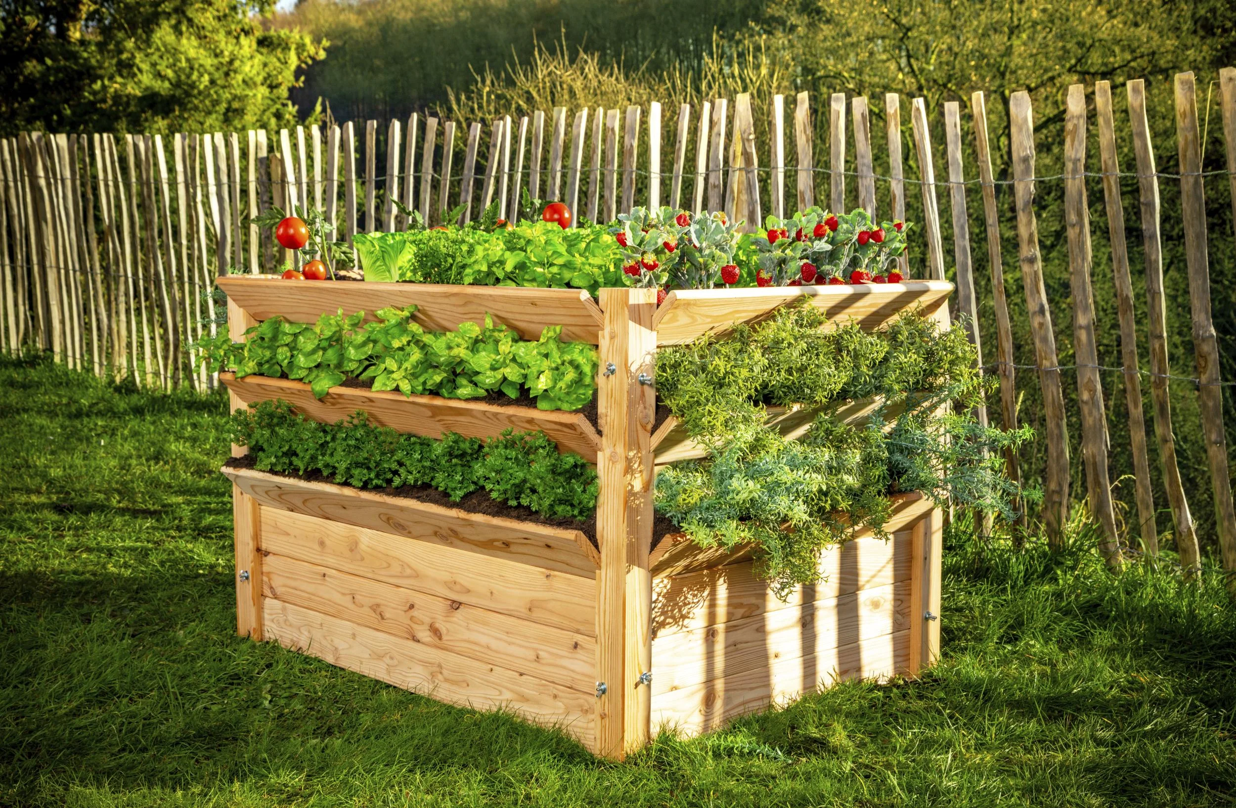 Premium Hochbeet XXL, 124 x 91 x 73 cm - 10