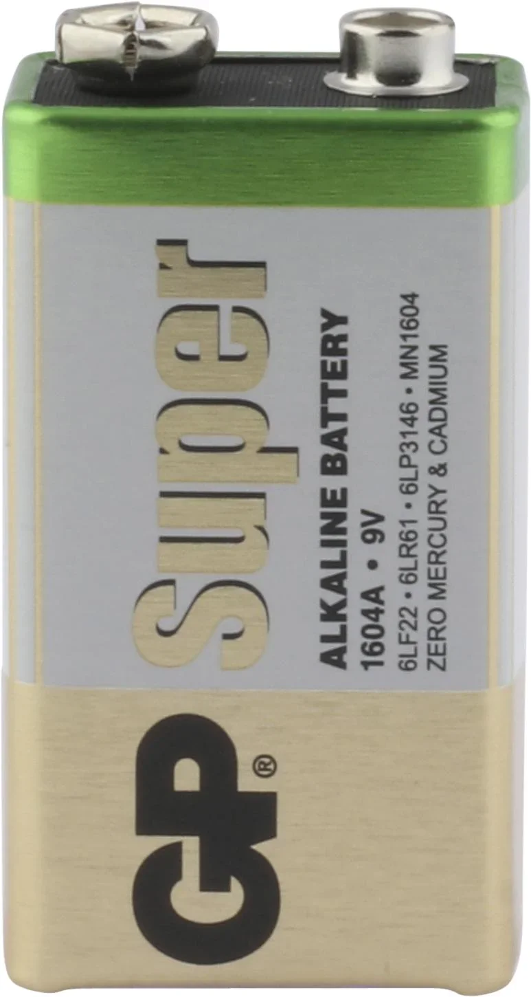 SUPER 9V Block Alkaline Batterie - 1 Stück - 2