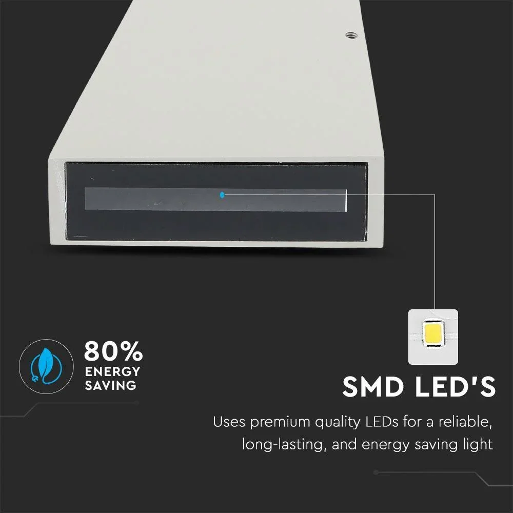 VT-826 LED-Wandleuchte - 4W - 3000K - 450 Lumen - Grau - 4