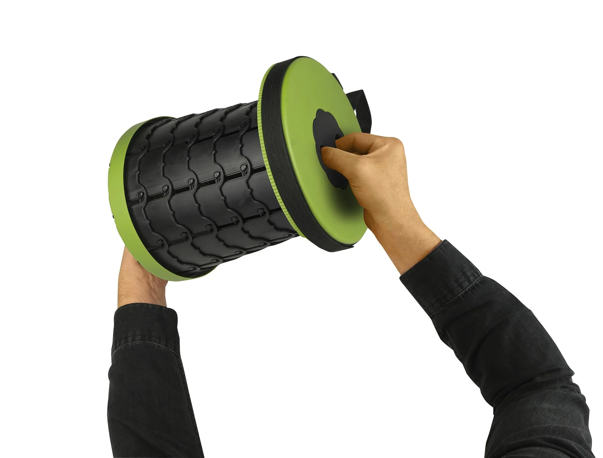 Camping Falthocker, Sitzfläche 25 cm, Tragkraft 150 kg - 4