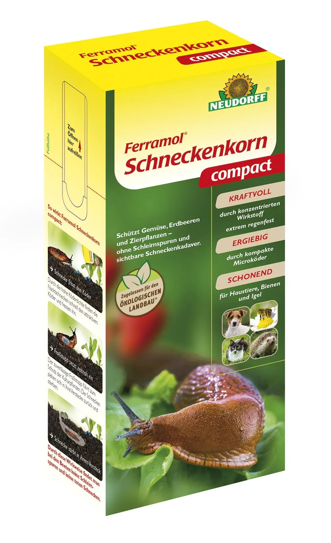 Schneckenkorn "Ferramol" Compact, 700 g - 0