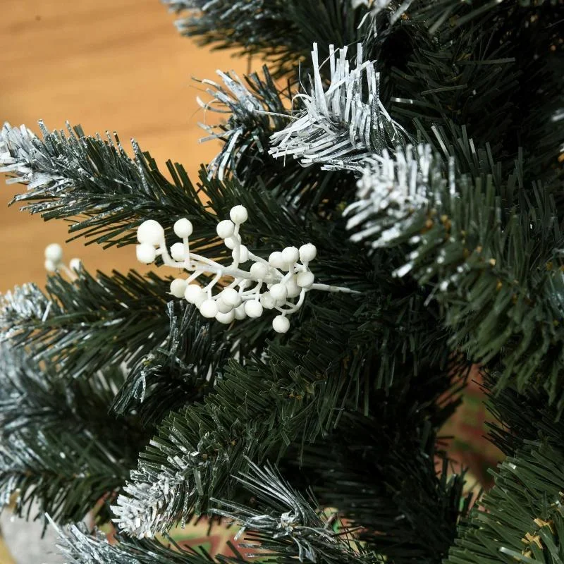 Künstlicher Weihnachtsbaum 1,2 m Christbaum Schne - 0