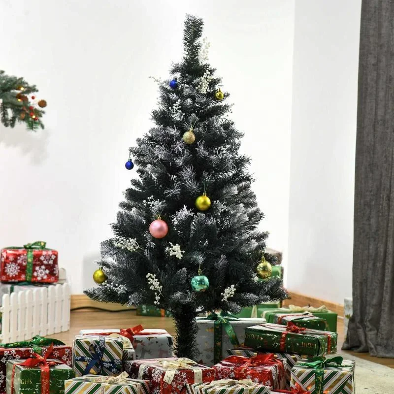 Künstlicher Weihnachtsbaum 1,2 m Christbaum Schne - 1