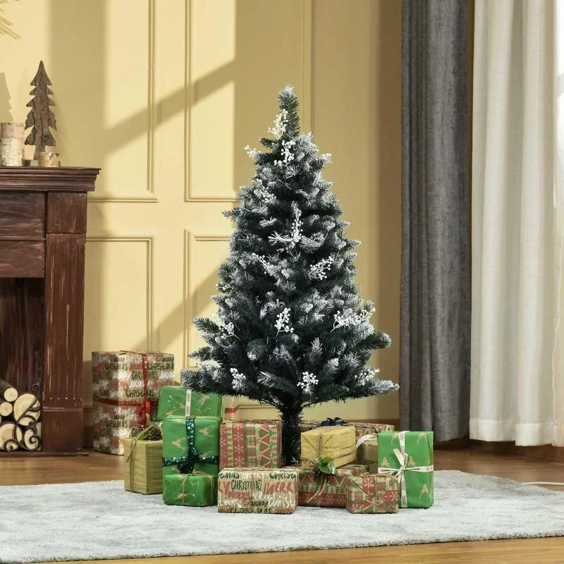 Künstlicher Weihnachtsbaum 1,2 m Christbaum Schne - 3