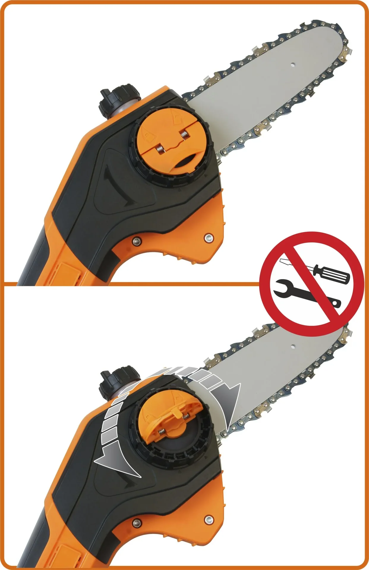 Akku-Hochentaster „KSHC 40-20“, 36 Volt - 5