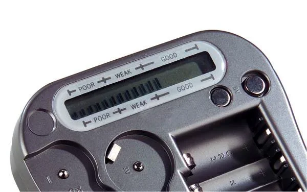 Batterietester mit LCD Display - 0