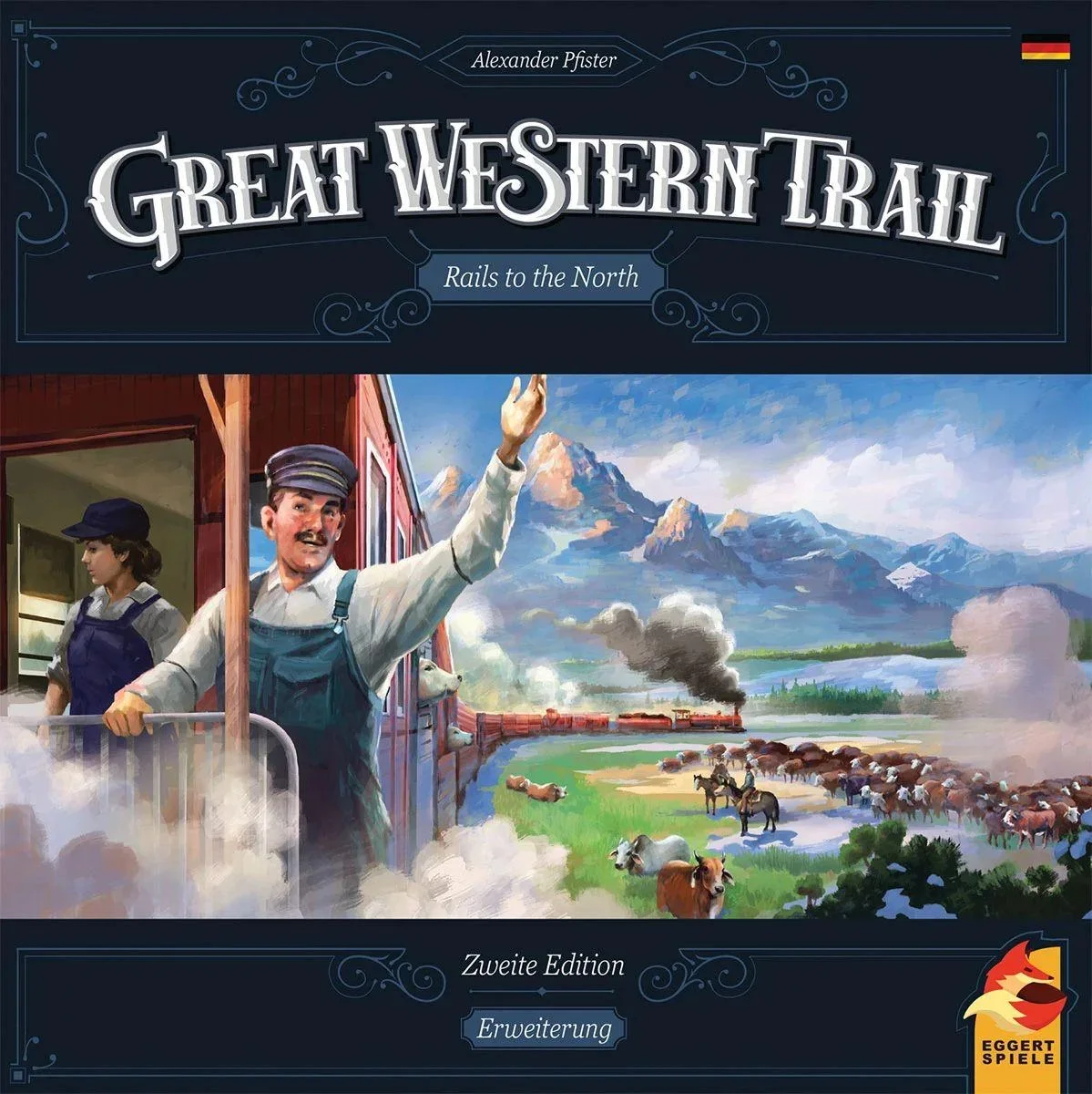 Great Western Trail - Rails to the North ( Erweiterung zur 2. Edition vom Grundspiel ) - 0