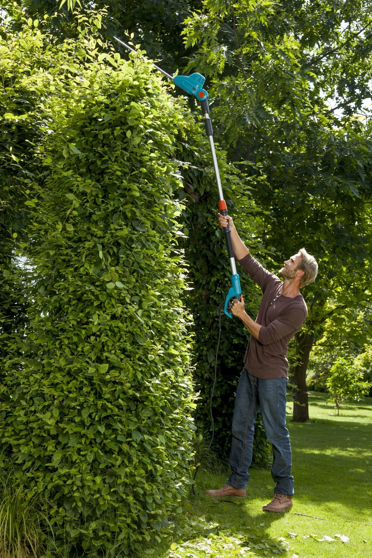 Elektro-Teleskop-Heckenschere THS 500/48 - 1