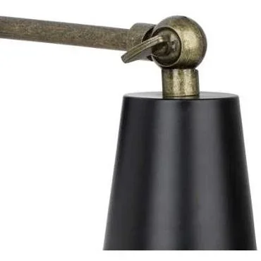 Wandleuchte Ronaldino 90099/76 schwartz messing 28 cm - 0