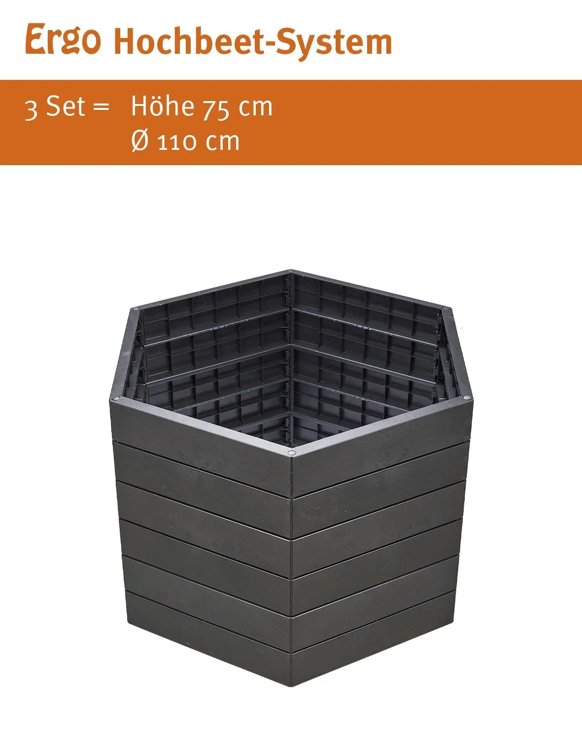 Hochbeet-System Stone "Ergo" - 6