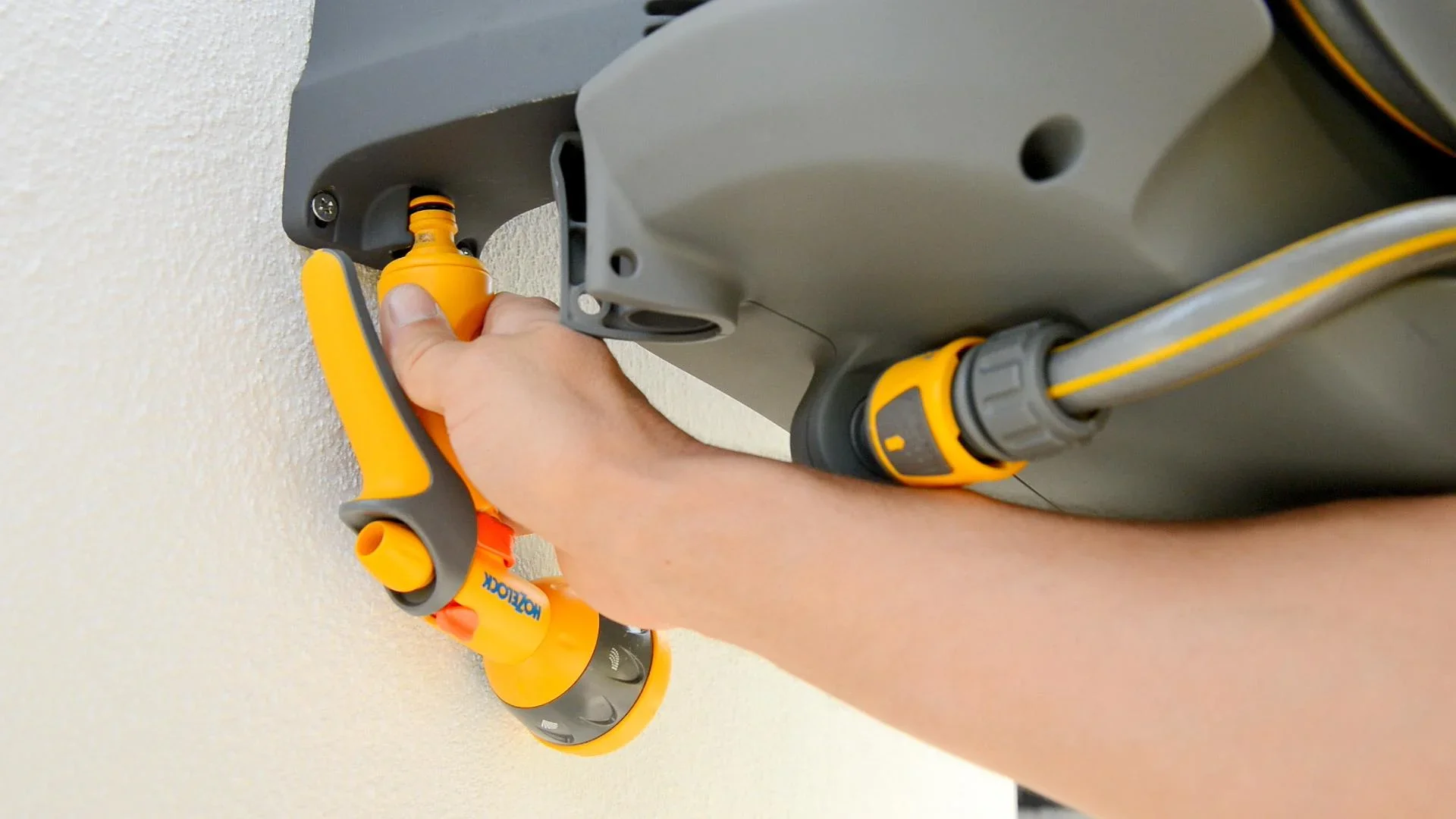 Schlauchtrommel Aufrollautomatik (Auto Reel) 20 m Schlauch - 3