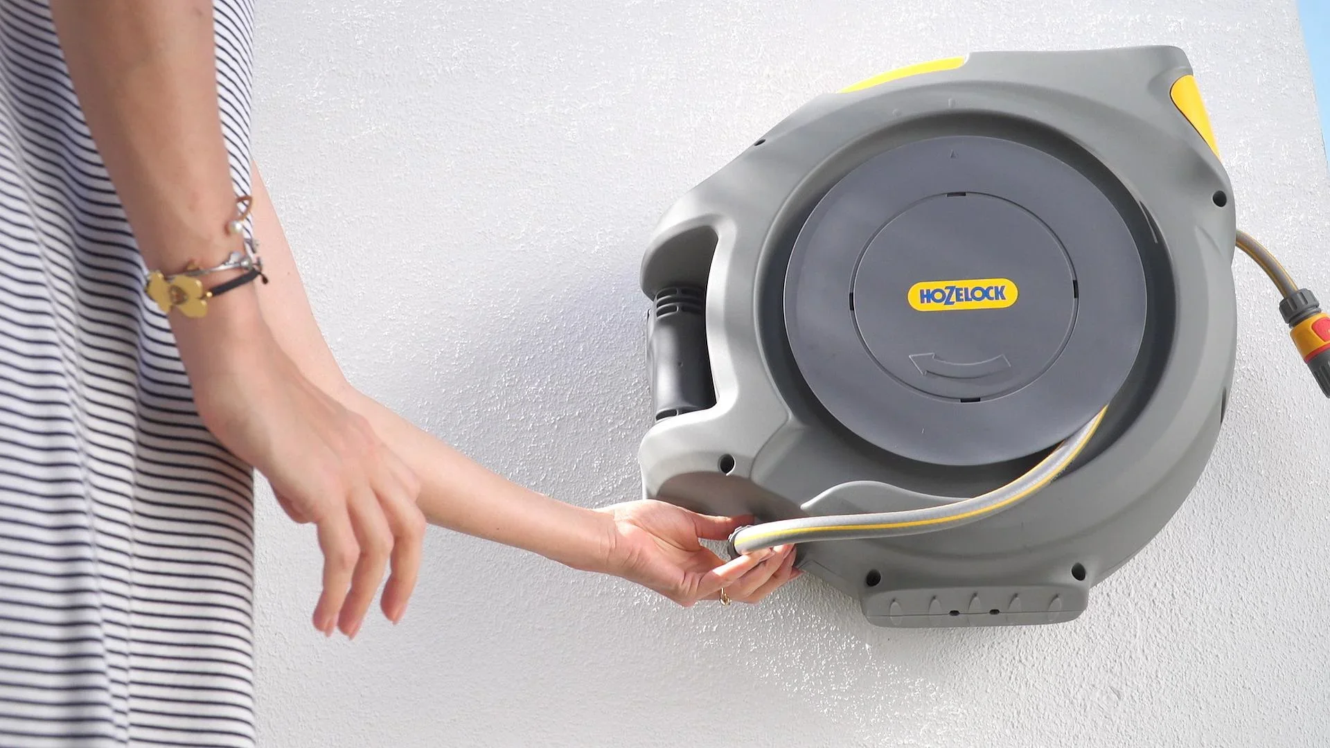 Schlauchtrommel Aufrollautomatik (Auto Reel) 20 m Schlauch - 4