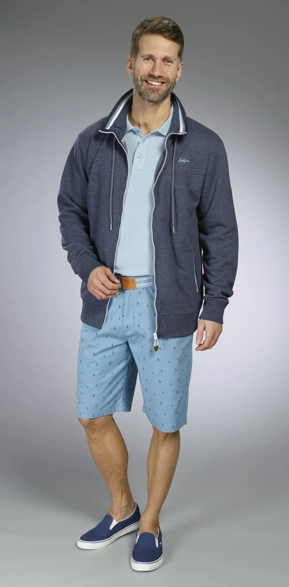 Poloshirt, Farbe hellblau, Gr.M - 8