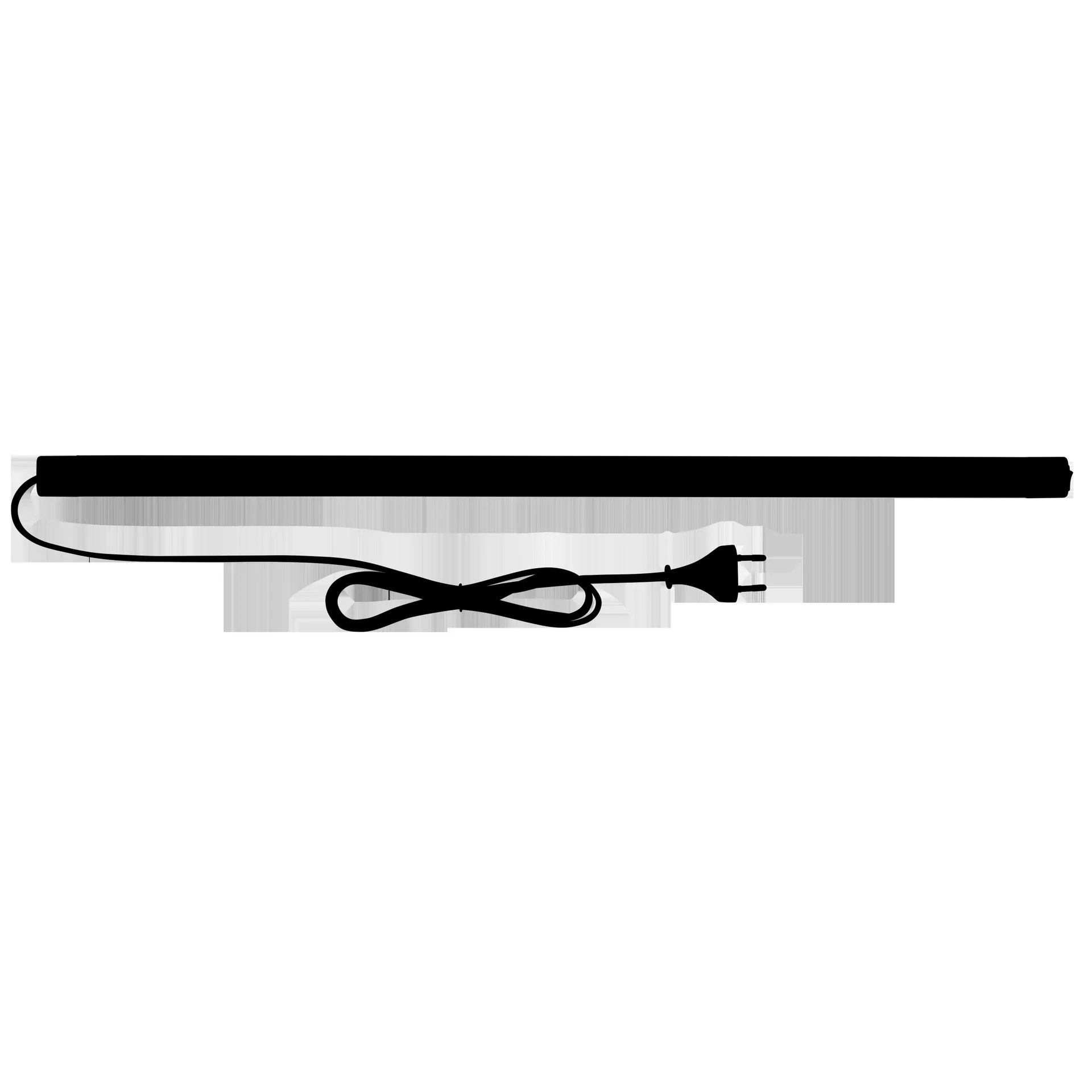LED Unterbauleuchte V-LINE mit Schalter 60 cm, 8 W, Farbe weiß - 2