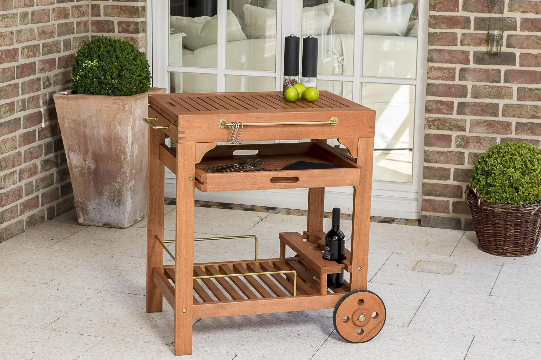 Eukalyptus-Kombiwagen, multifunktional - 0