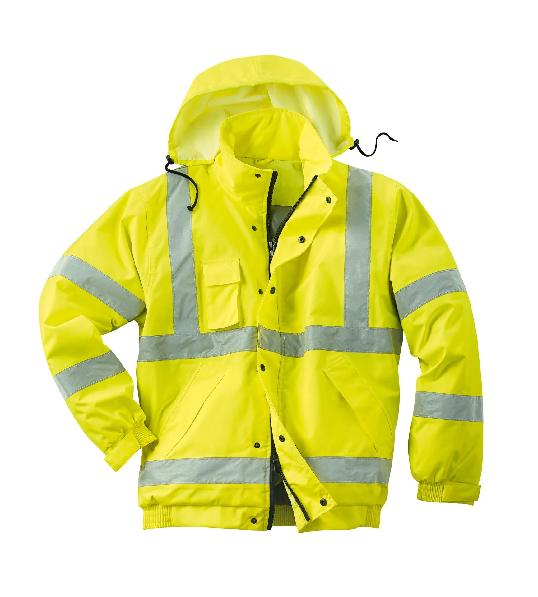Warnschutzjacke, Farbe gelb, Gr.M - 0