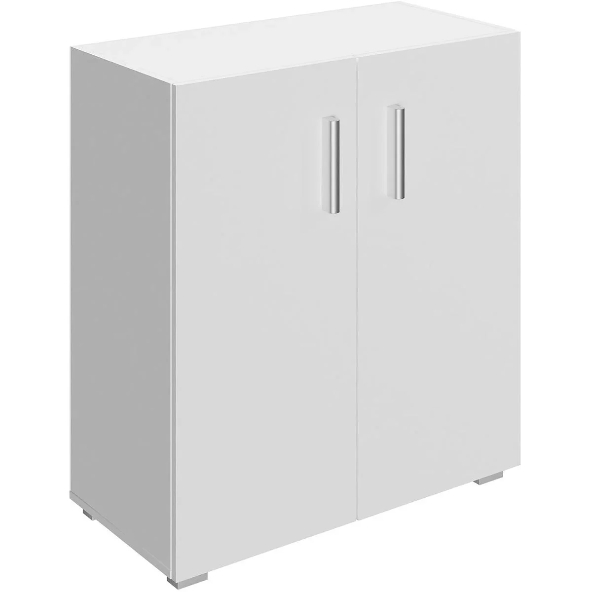 Multifunktionsschrank weiß - 2 Fächer - 0